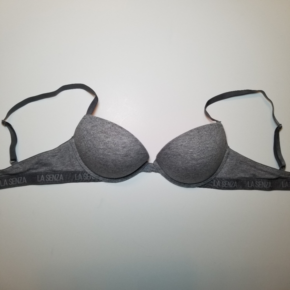 La Senza Remix Balconette Bra Grey - Picture 2 of 4